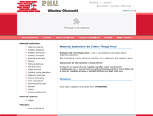 Tablet Screenshot of phuolszewski.pl